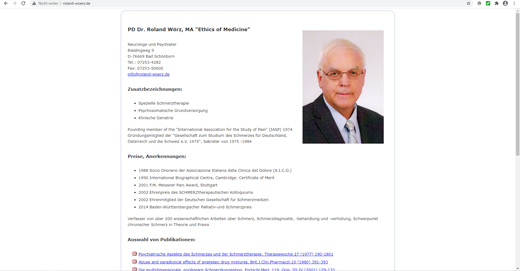 PD Dr. Roland Wörz, MA 